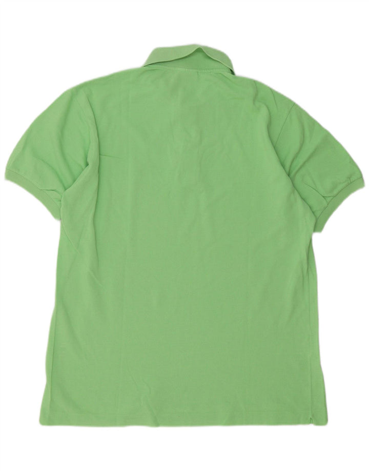 Lacoste Mens Polo Shirt Size 5 Large Green Cotton
