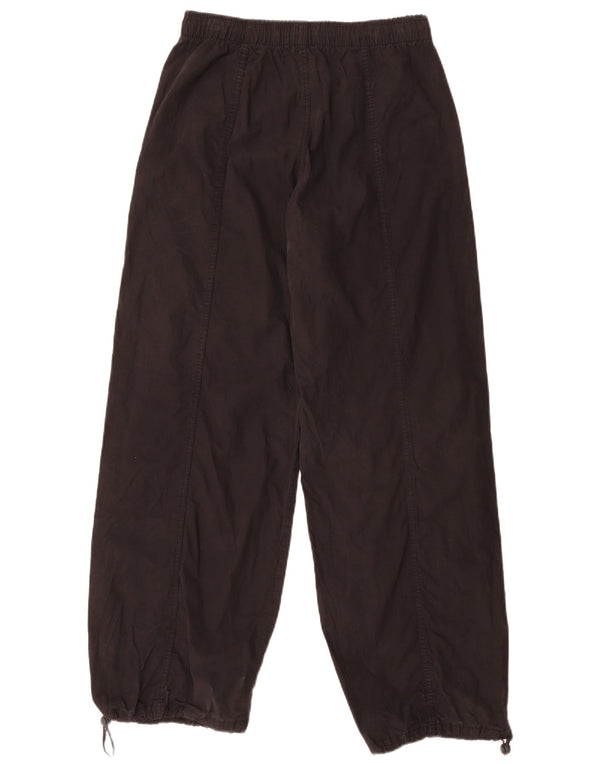Zara Womens Loose Fit Casual Trousers XS W24 L30 Black