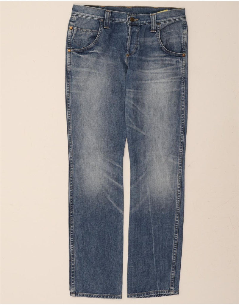 WRANGLER Mens Spencer Straight Jeans W28 L32 Blue Cotton Vintage Wrangler and Second-Hand Wrangler from Messina Hembry 