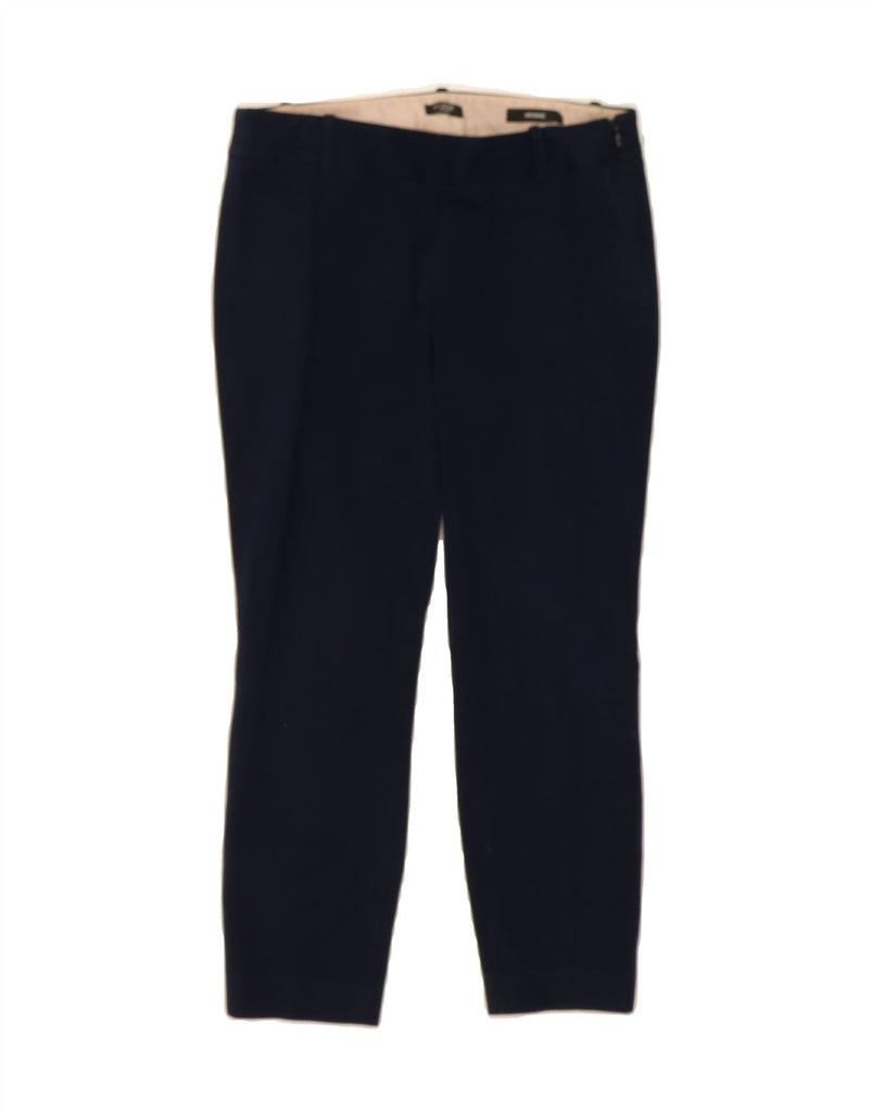 J. CREW Womens Minnie Skinny Cropped Trousers US 2 XS W28 L24 Navy Blue Vintage J. Crew and Second-Hand J. Crew from Messina Hembry 