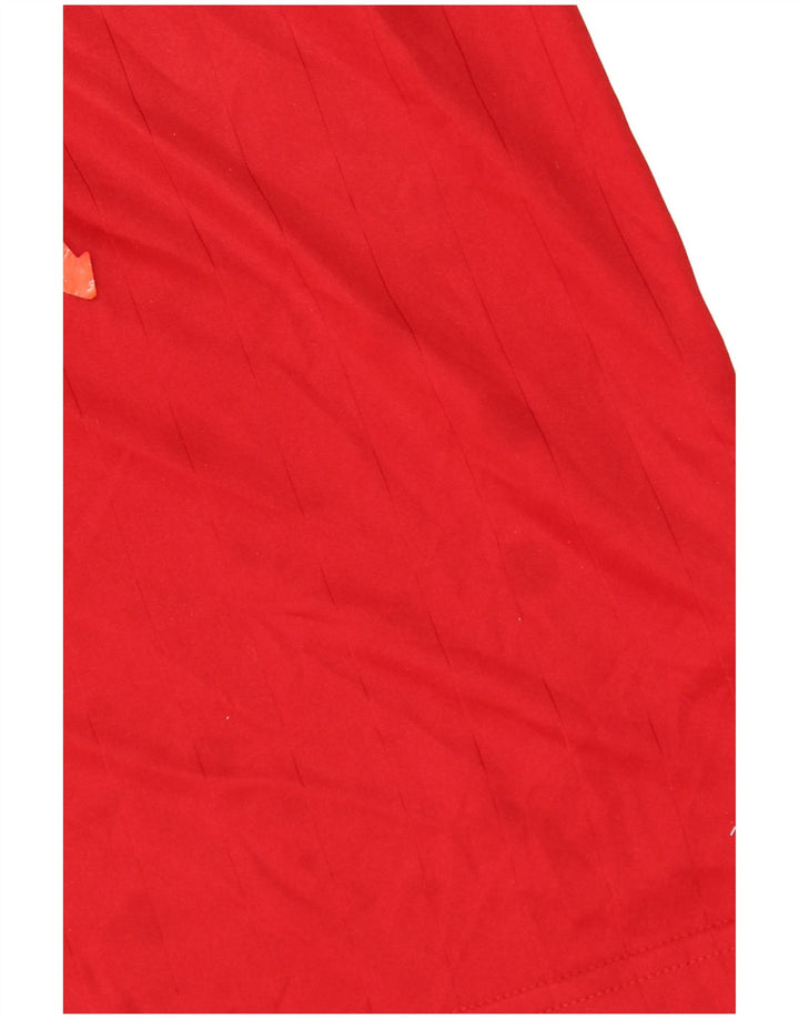 Adidas Mens Climalite Top Long Sleeve 2XL Red Polyester