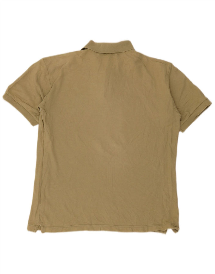 Fila Mens Polo Shirt Medium Khaki