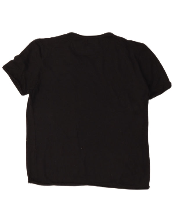 Zara Mens T-Shirt Top XL Black