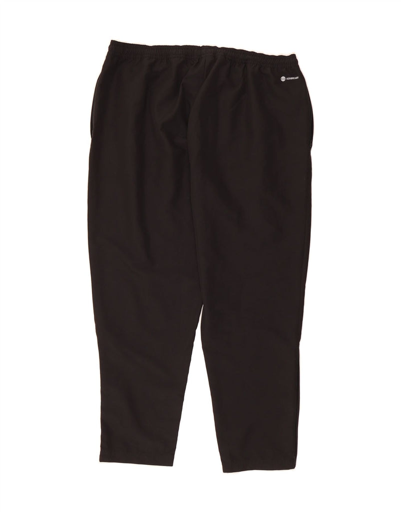 ADIDAS Mens Aeroready Tracksuit Trousers 2XL  Black Polyester Vintage Adidas and Second-Hand Adidas from Messina Hembry 