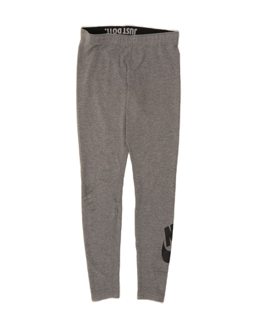 NIKE Womens Graphic Leggings UK 8 Small  Grey Cotton Vintage Nike and Second-Hand Nike from Messina Hembry 