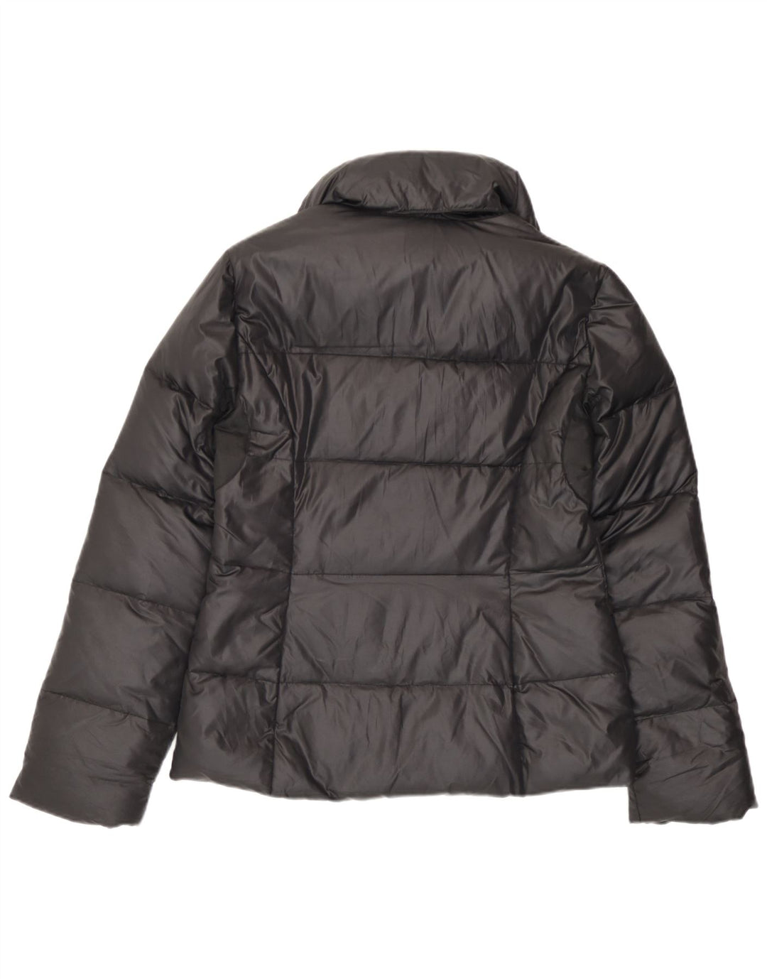 Gas Womens Hooded Padded Jacket UK 14 Medium Black Polyamide