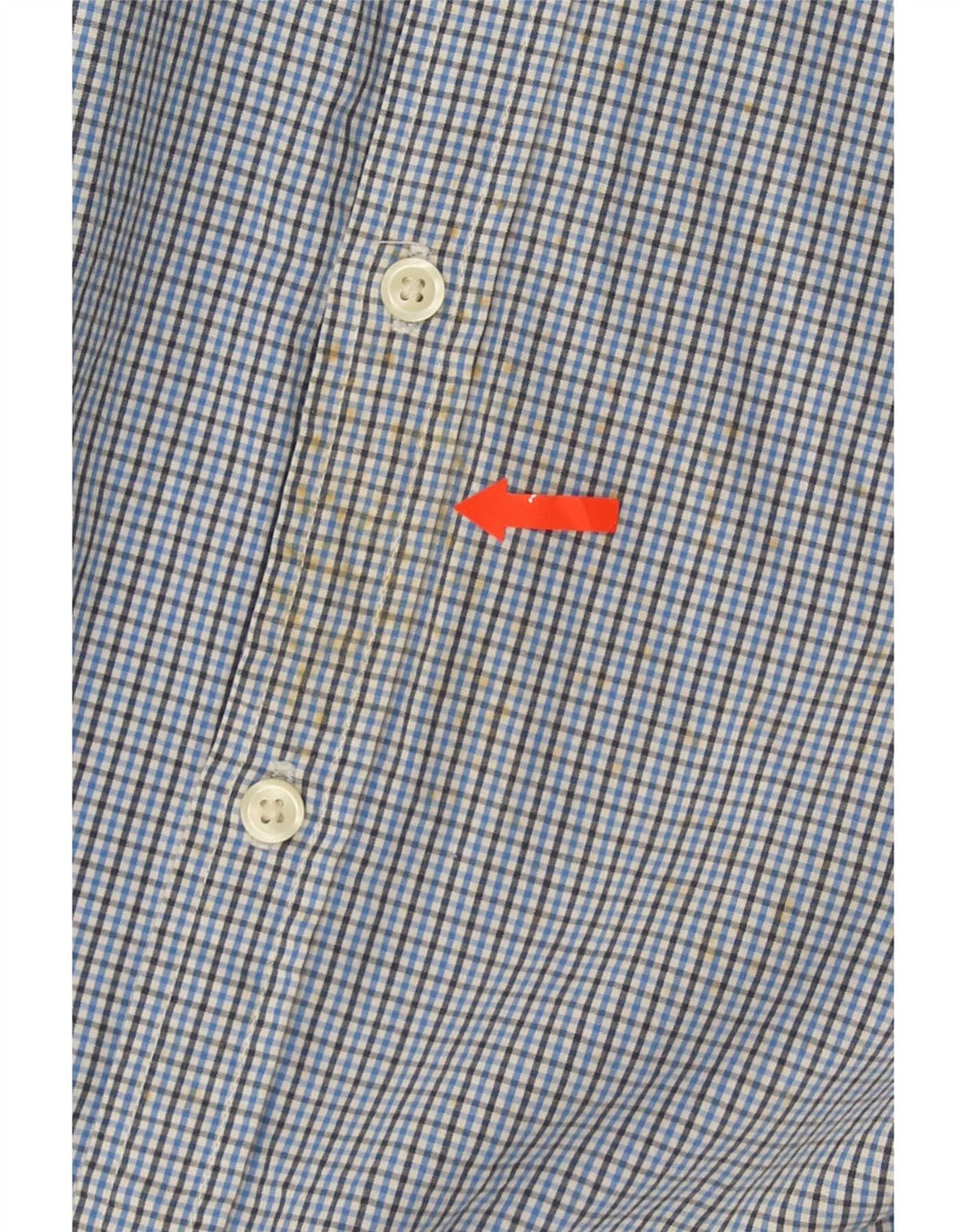 Gap Mens Shirt XL Blue Check Cotton