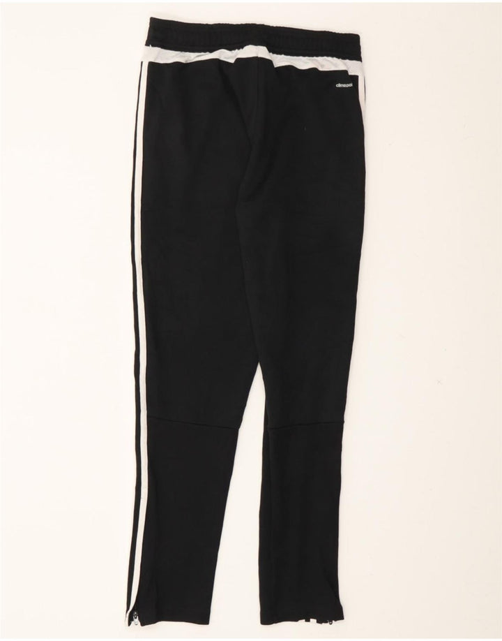 ADIDAS Girls Climacool Tracksuit Trousers 11-12 Years  Black Polyester Vintage Adidas and Second-Hand Adidas from Messina Hembry 