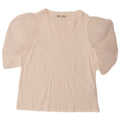 Zara Womens Blouse Top UK 10 Small White Cotton