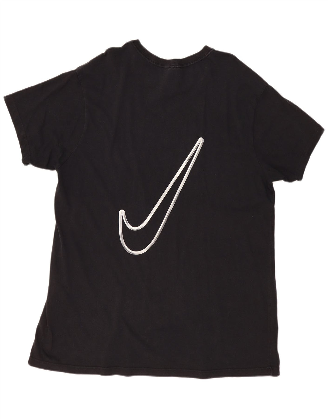 Nike Mens Graphic T-Shirt Top XL Black Cotton