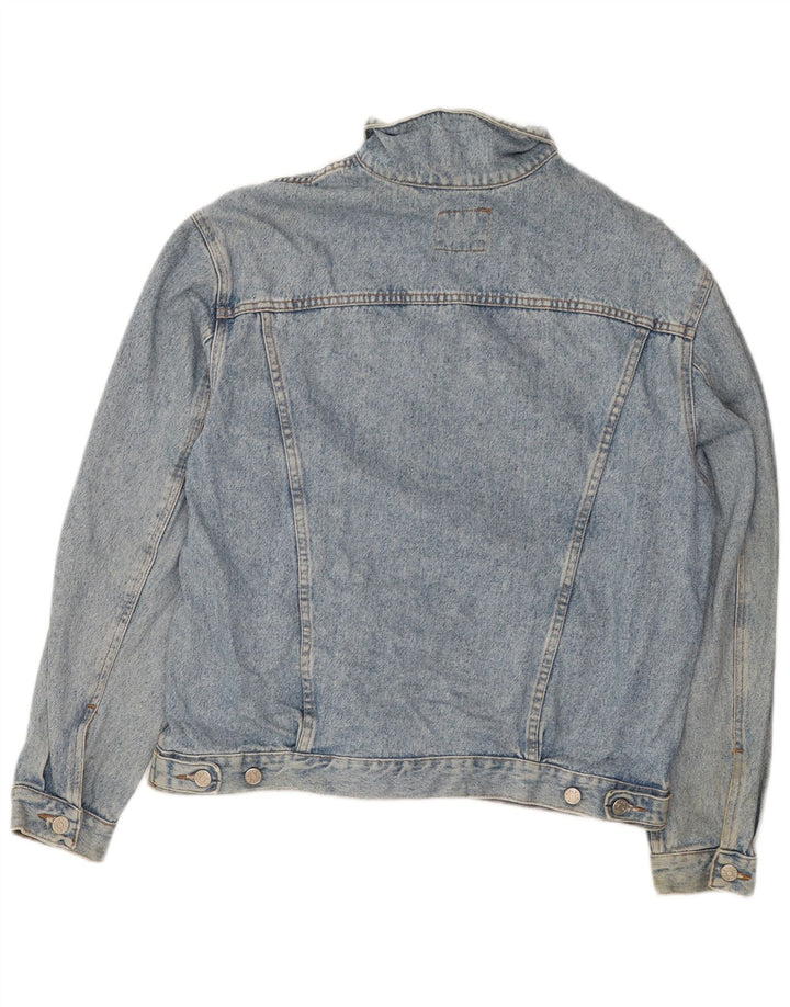 Rifle Mens Denim Jacket UK 38 Medium Blue Cotton