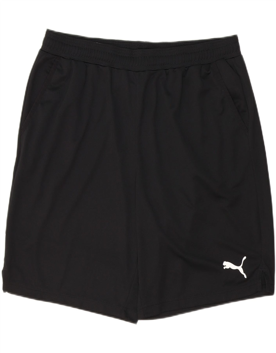 PUMA Mens Sport Shorts XL  Black Polyester Vintage Puma and Second-Hand Puma from Messina Hembry 