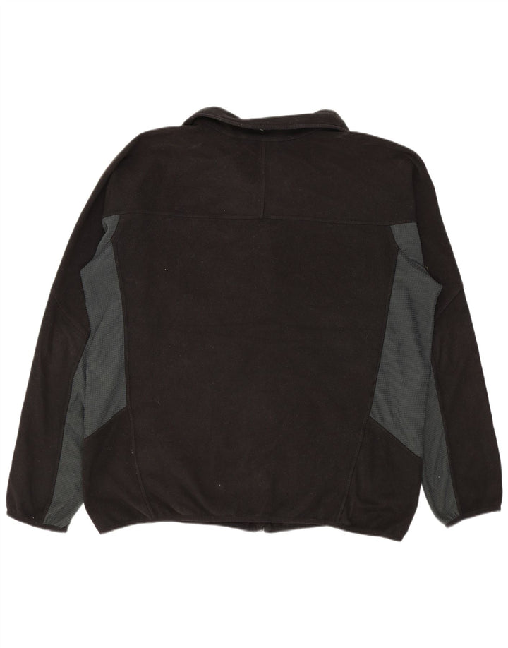Berghaus Mens Fleece Jacket UK 42 XL Black Colourblock Polyester