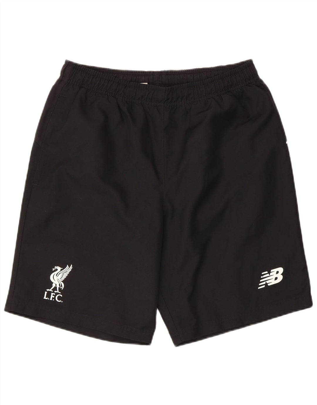 NEW BALANCE Mens Liverpool Sport Shorts Medium  Black Polyester