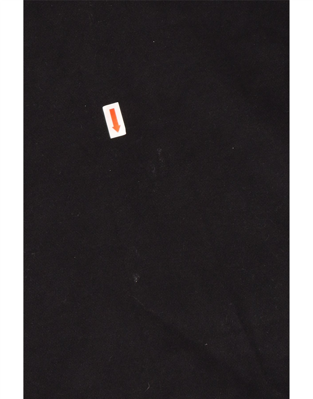 Superdry Mens Button Neck Sweatshirt Jumper Large Black Cotton