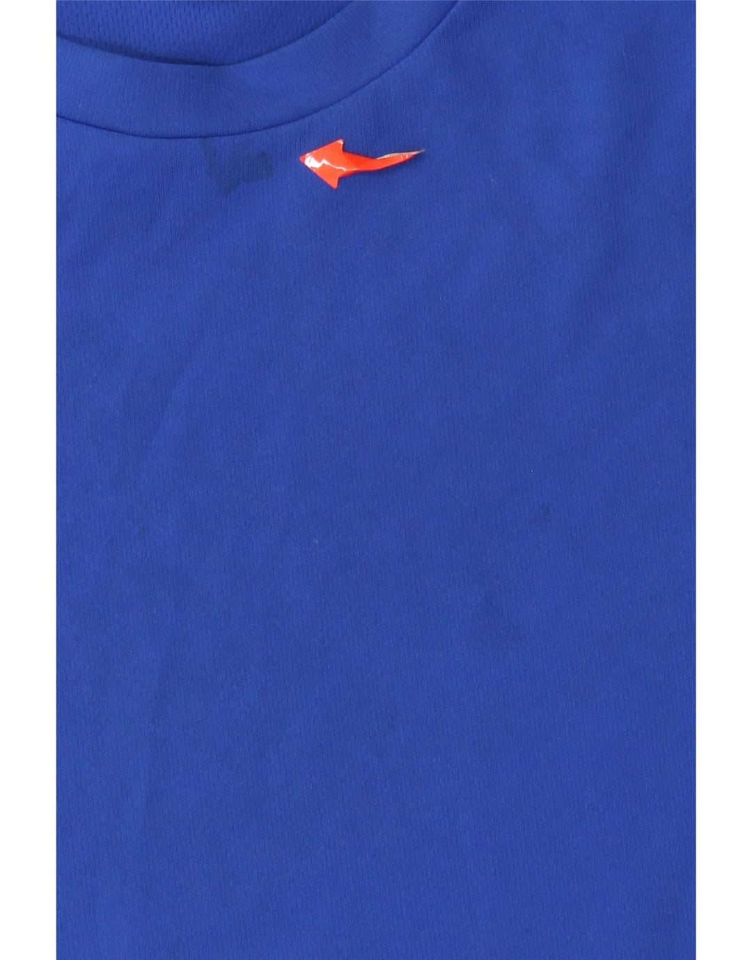 Adidas Mens Climalite T-Shirt Top Medium Blue Colourblock Polyester