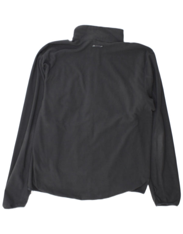Adidas Mens Fleece Jacket UK 40 Large Grey Polyester