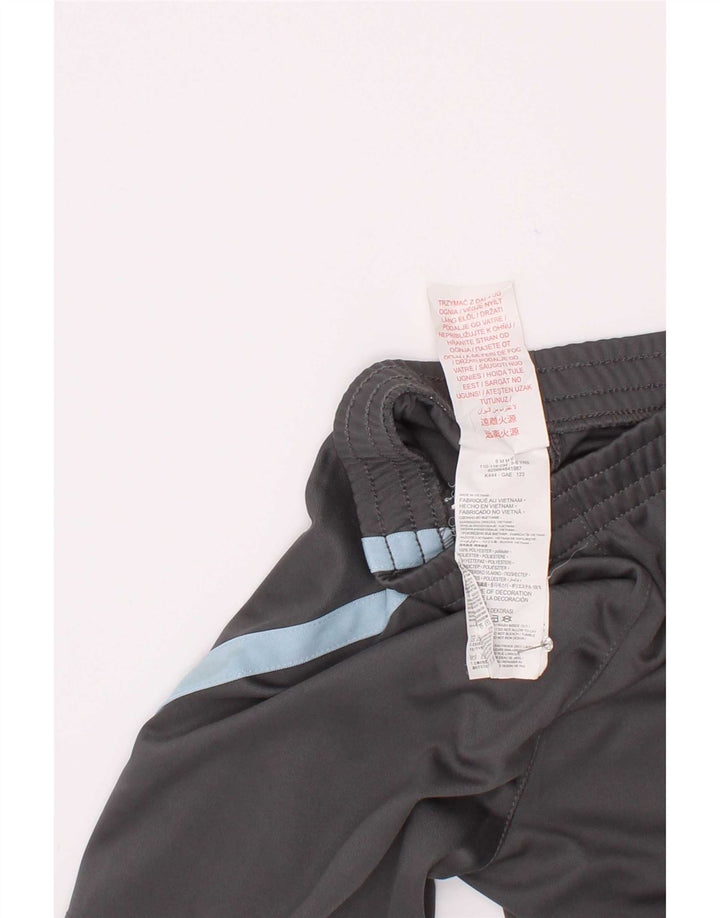 Nike Boys Sport Shorts 5-6 Years Grey Colourblock Polyester