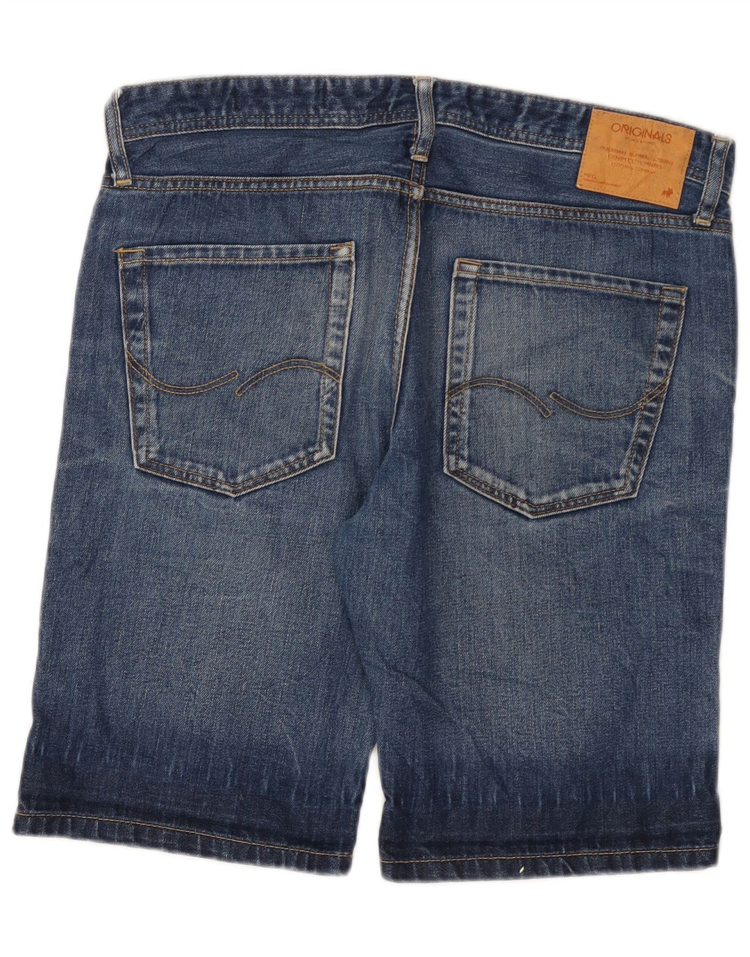 Jack & Jones Mens Denim Shorts Large W34  Blue Cotton