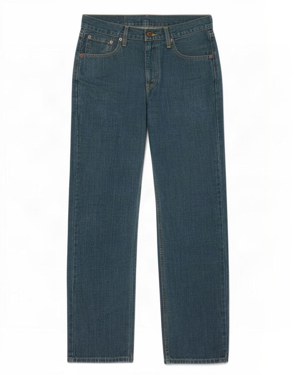 Levi's Mens 751 Straight Jeans W30 L32 Blue Cotton