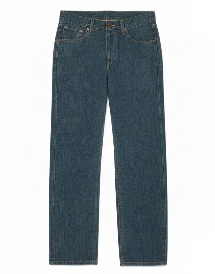 Levi's Mens 751 Straight Jeans W30 L32 Blue Cotton
