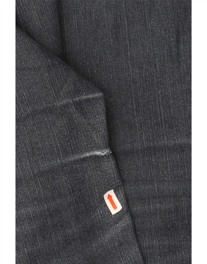 TRUSSARDI Womens Straight Jeans W27 L29 Navy Blue Cotton Vintage Trussardi and Second-Hand Trussardi from Messina Hembry 