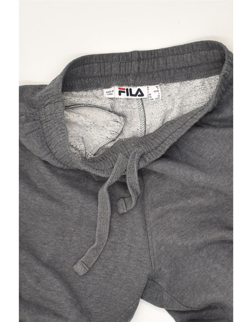 FILA Mens Tracksuit Trousers Joggers Small Grey | Vintage Fila | Thrift | Second-Hand Fila | Used Clothing | Messina Hembry 