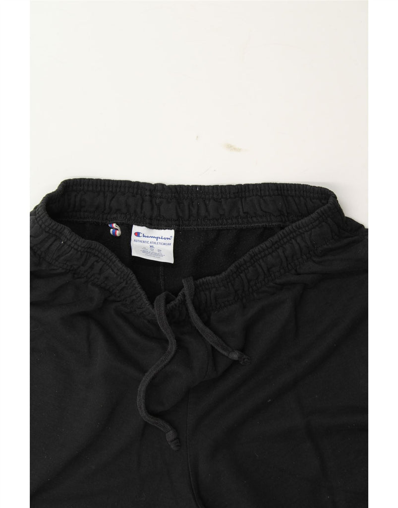 CHAMPION Mens Tracksuit Trousers Joggers XL Black Cotton Vintage Champion and Second-Hand Champion from Messina Hembry 