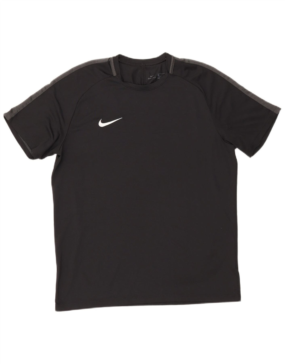 Nike Mens Dri Fit T-Shirt Top XL Black Colourblock Polyester