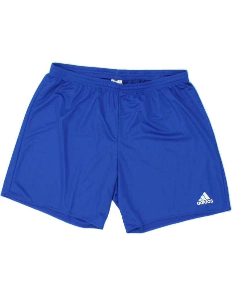 ADIDAS Mens Aeroready Sport Shorts 2XL Blue Polyester | Vintage Adidas | Thrift | Second-Hand Adidas | Used Clothing | Messina Hembry 