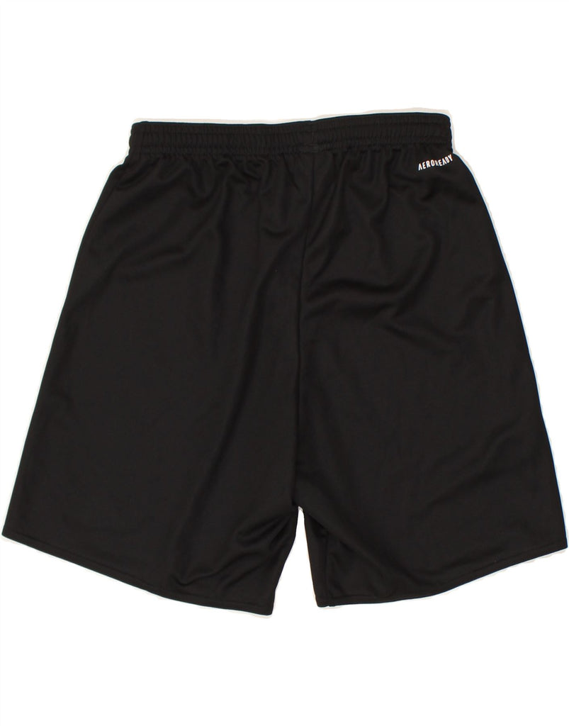 ADIDAS Mens Aeroready Sport Shorts Small Black Polyester | Vintage Adidas | Thrift | Second-Hand Adidas | Used Clothing | Messina Hembry 