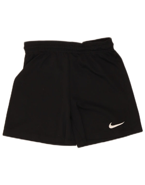 Nike Boys Dri Fit Sport Shorts 10-11 Years Medium Black Polyester
