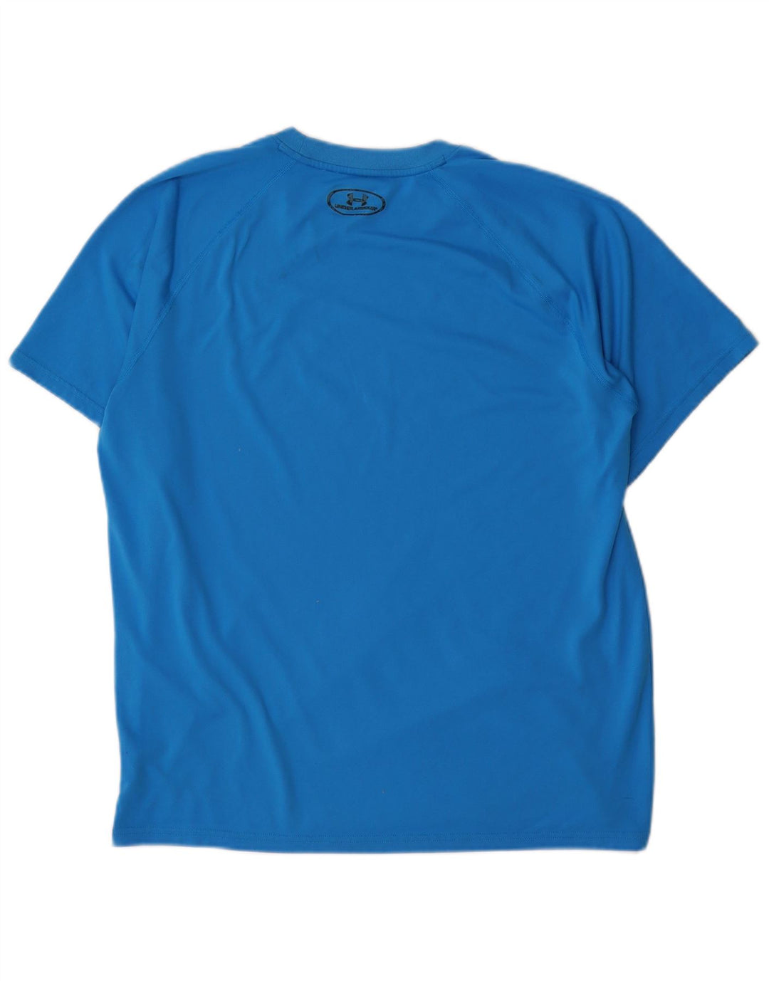 Under Armour Mens T-Shirt Top Large Blue Polyester