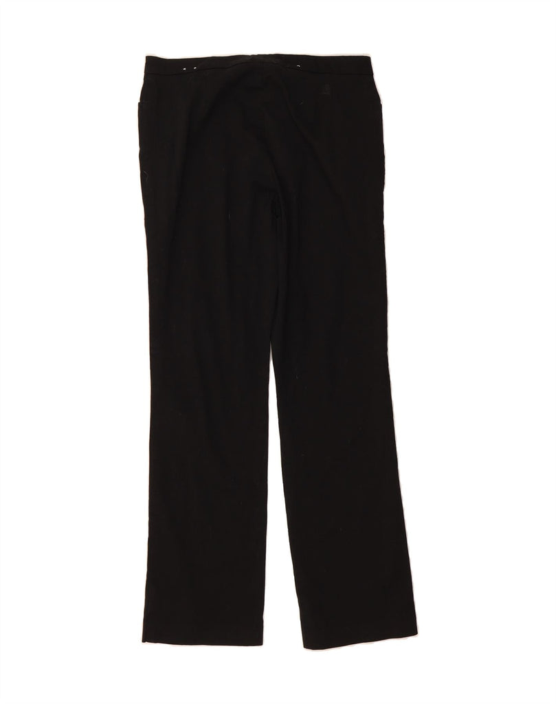 TOMMY HILFIGER Womens Straight Casual Trousers US 8 Medium W30 L30 Black Vintage Tommy Hilfiger and Second-Hand Tommy Hilfiger from Messina Hembry 