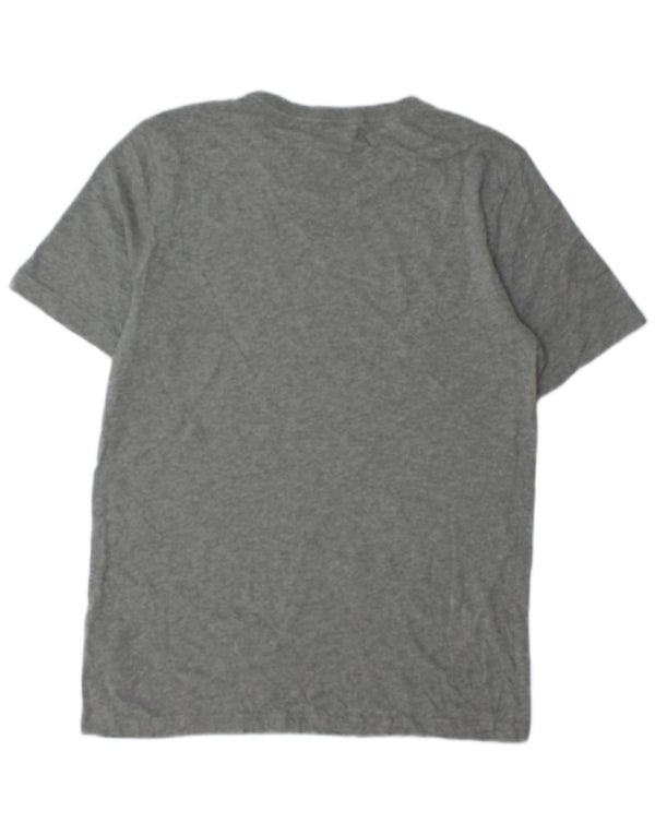 Puma Mens Graphic T-Shirt Top Medium Grey Flecked Cotton