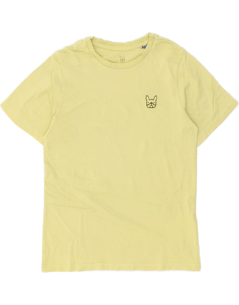 JACK & JONES Boys T-Shirt Top 11-12 Years Yellow Cotton | Vintage Jack & Jones | Thrift | Second-Hand Jack & Jones | Used Clothing | Messina Hembry 