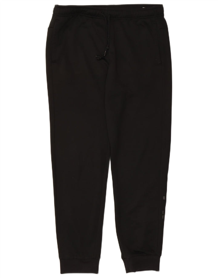 Adidas Mens Graphic Tracksuit Trousers Joggers Large Black Polyester