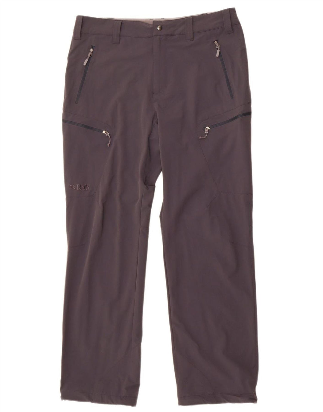 Rab Womens Straight Cargo Trousers W34 L31 Grey Polyamide