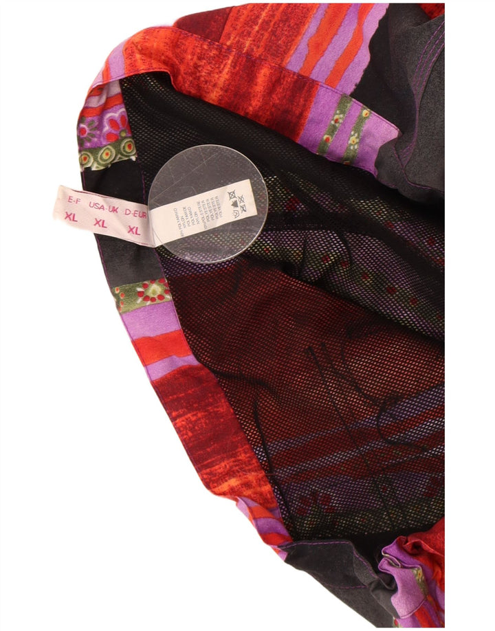 Verdissima Mens Swimming Shorts XL Multicoloured Striped Polyamide