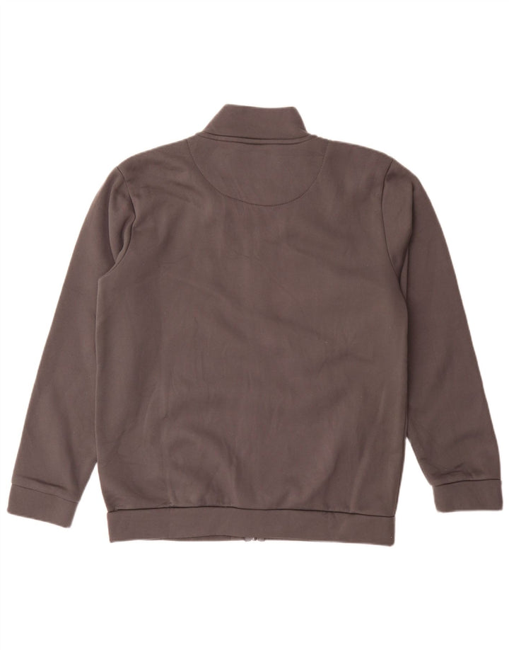 AUSTRALIAN L'ALPINA Mens Tracksuit Top Jacket Large Grey Colourblock