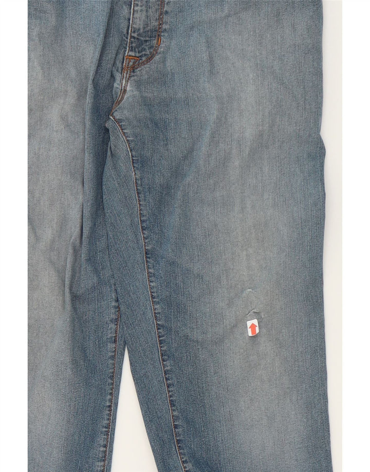 TRUSSARDI Mens Straight Jeans W35 L30 Blue Cotton Vintage Trussardi and Second-Hand Trussardi from Messina Hembry 