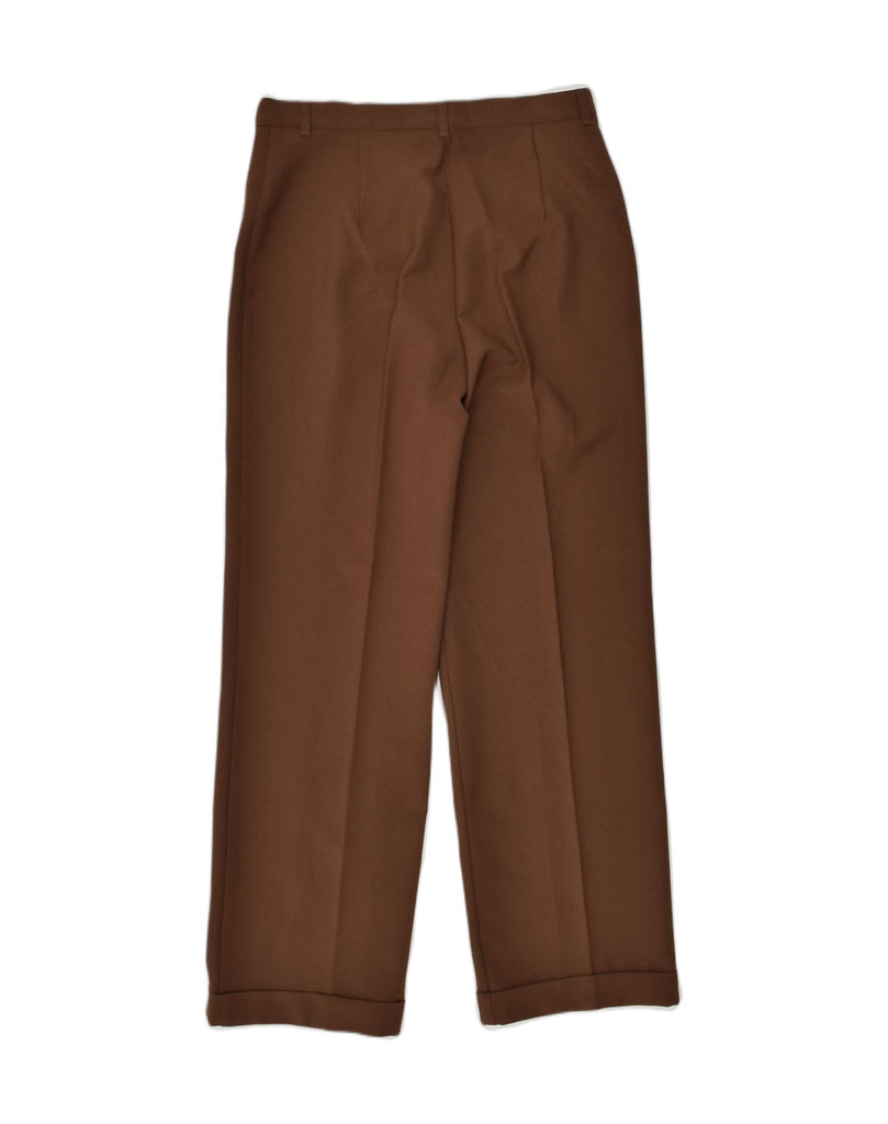 BENETTON Womens Straight Casual Trousers IT 46 Large W32 L30  Brown | Vintage Benetton | Thrift | Second-Hand Benetton | Used Clothing | Messina Hembry 