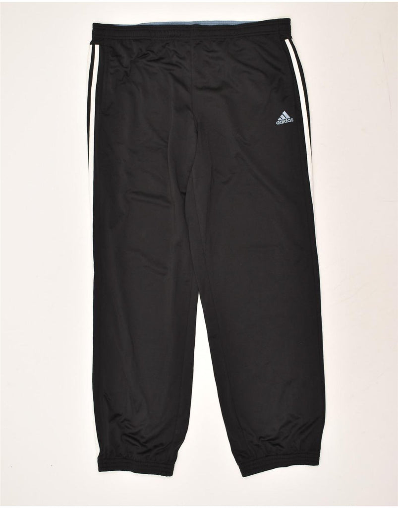 ADIDAS Mens Tracksuit Trousers Joggers XL Black Polyester | Vintage Adidas | Thrift | Second-Hand Adidas | Used Clothing | Messina Hembry 