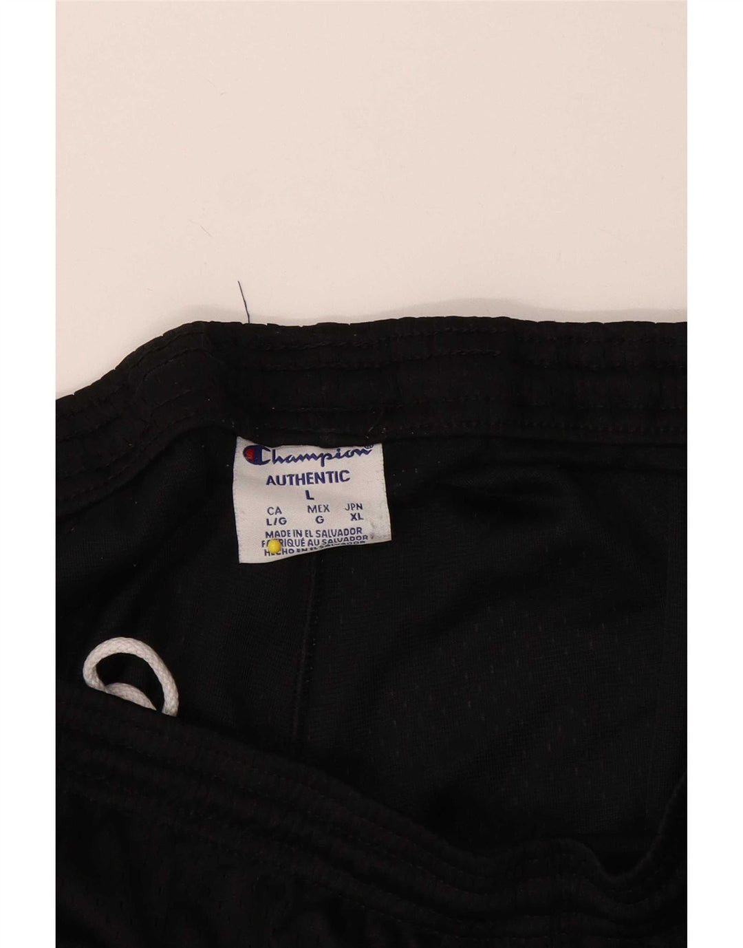 Champion Womens Sport Shorts UK 14 Large  Black