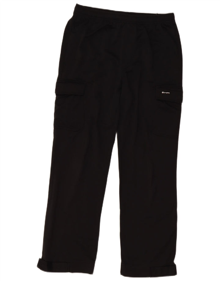 Champion Mens Cargo Windbreaker Trousers Medium  Black