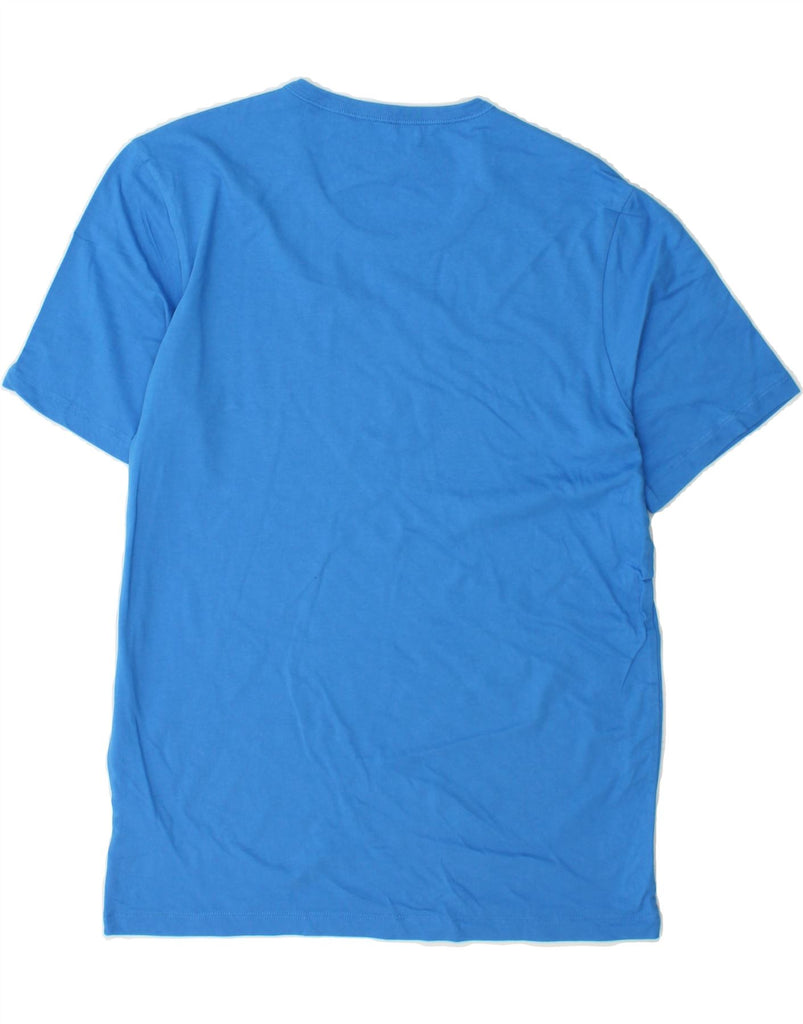 HUGO BOSS Mens T-Shirt Top Medium Blue Cotton Vintage Hugo Boss and Second-Hand Hugo Boss from Messina Hembry 