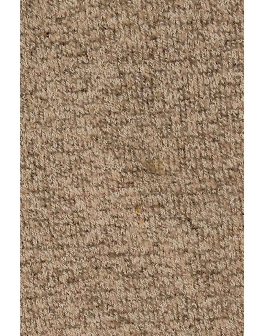 Zara Womens 3/4 Sleeve Turtle Neck Jumper Sweater UK 14 Medium Beige
