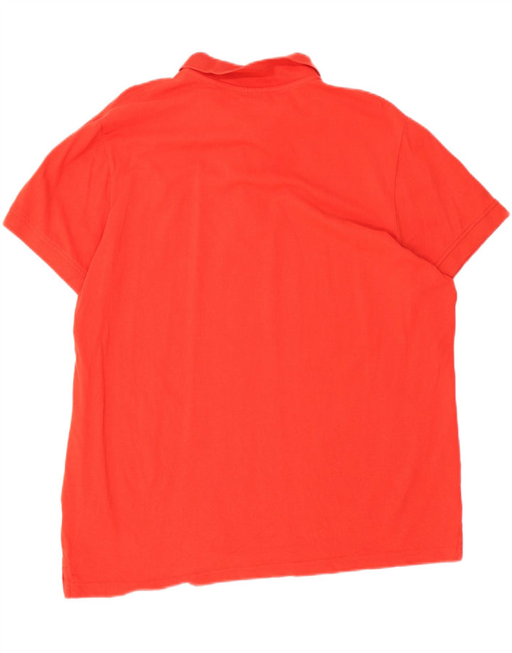 KAPPA Mens Polo Shirt 2XL Red Cotton Vintage Kappa and Second-Hand Kappa from Messina Hembry 