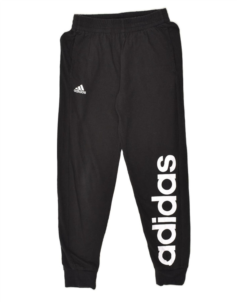 ADIDAS Girls Graphic Tracksuit Trousers Joggers 15-16 Years Medium  Black | Vintage Adidas | Thrift | Second-Hand Adidas | Used Clothing | Messina Hembry 