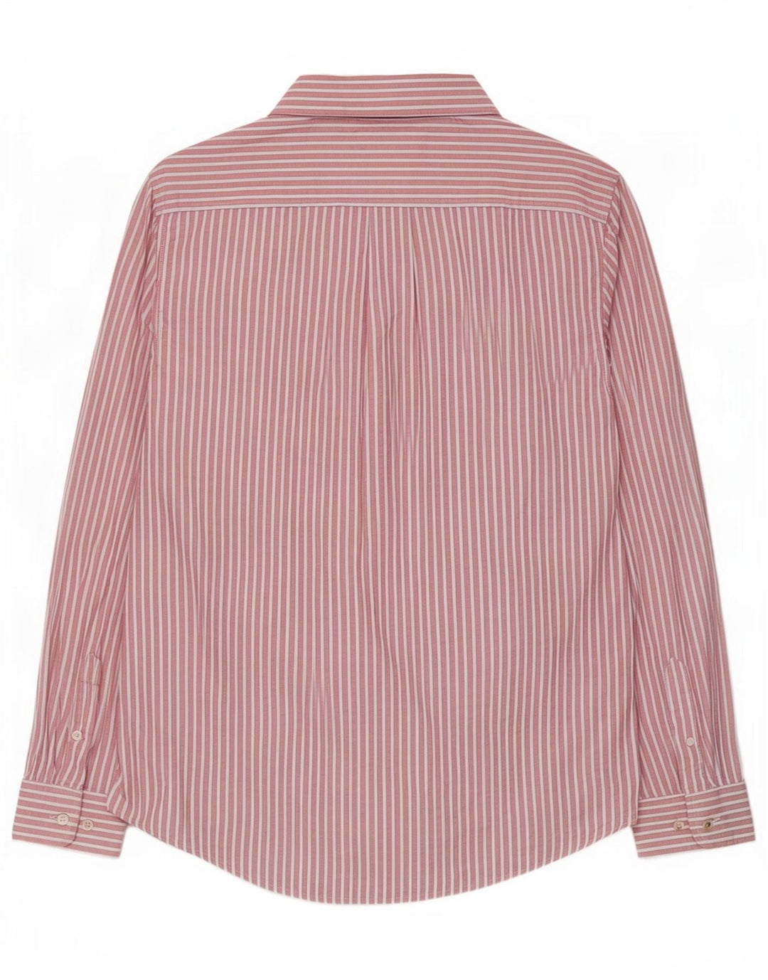 Tommy Hilfiger Mens Shirt Large Pink Striped Cotton